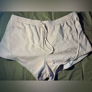 Light Pink/Peach Drawstring Lounge Shorts